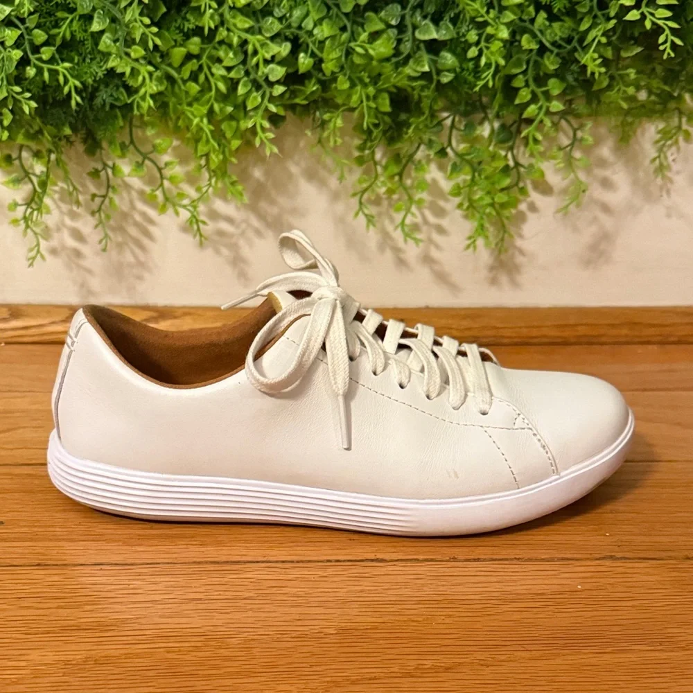 Cole Haan Grand Øs White Sneakers - Picture 8 of 12